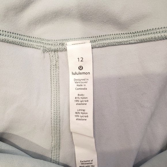 Lululemon Align Pant II in Hazy Jade, size 12 - Picture 8 of 9
